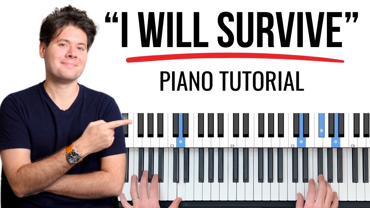 Как играть «I Will Survive» // Пошаговое руководство по игре на фортепиано