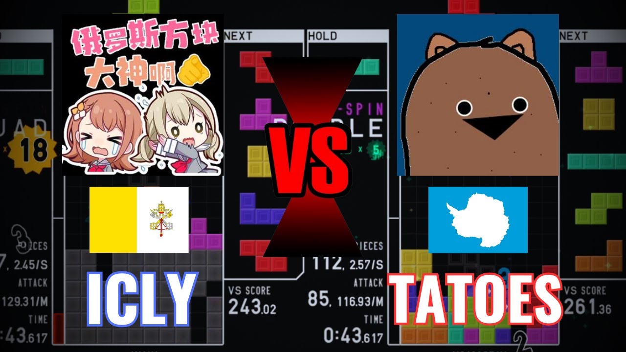 TETR.IO Tetra League (Season 2) ICLY (Diao) vs TATOES