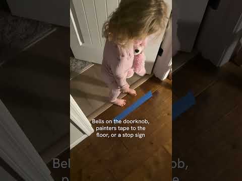 Stop your toddler from leaving their room at night