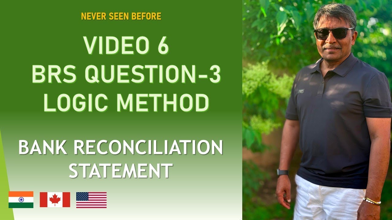 6. Bank Reconciliation Statement - Question-3