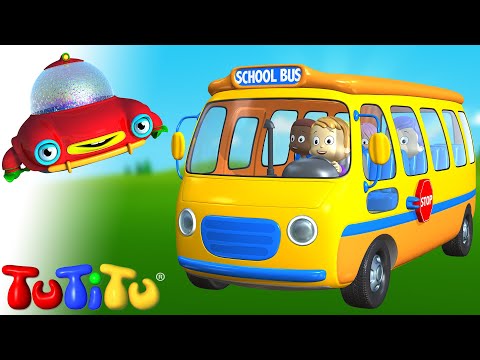 Autobus szkolny - Dowiedz się, jak budować zabawki TuTiTu