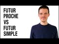 Futur Proche Vs Futur Simple In French