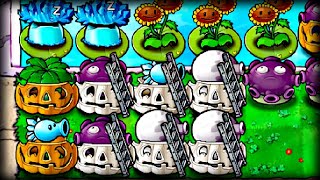 SnowPea Cobless in Survival Pool Endless | Plants Vs. Zombies | 6500+ Flags