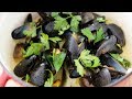 Coconut Green Curry Mussels (15-minute recipe!)