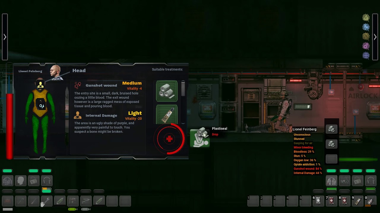 Barotrauma alpha 0.8.9.8 Treating gunshot trauma YouTube