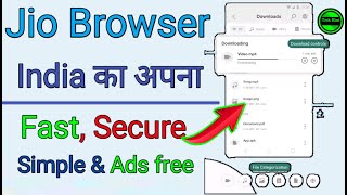 Jiopages - jio Browser India ka apna Browser Launch ! Fast secure & Simple Jio Browser App screenshot 3