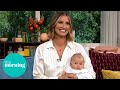 Ferne mccann is back on our screen after welcoming baby finty  this morning