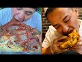 Asmr  food eating show  Meat   belly  goat  sheep head look mouth watering with delicious sound #3