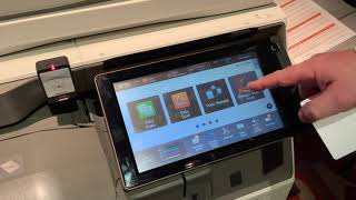 Famous User Authentication & Secure Print Release on a Sharp OSA MFP with PriApps Print Management software Profile