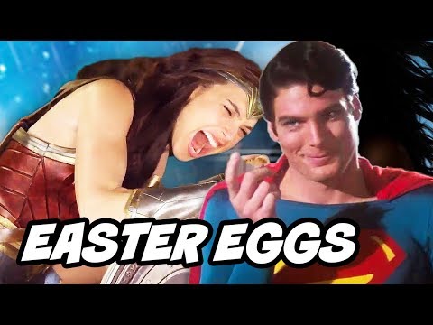 Wonder Woman Superman Easter Eggs Comics References