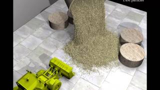 Bulldozer - Granular material simulation