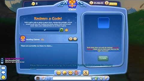 Freerealms Codes