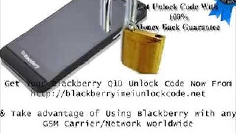 Get Network Unlock Code For Blackberry Q10 For Any Network Worldwide