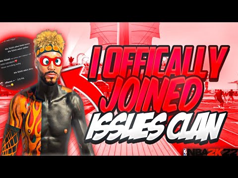 I OFFICIALLY JOINED THE BEST UPCOMING 2K CLAN…😳📲 (ISSUES CLAN)