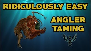 Ark: Survival Evolved - Ridiculously Easy Solo Angler Taming