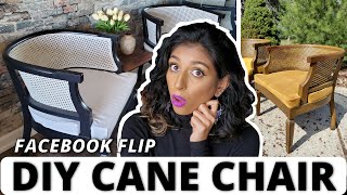 Cane Chair Hack | DIY Cane Arm Chairs | Eshi Jay