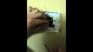 Install Venstar T5800 Thermostat , How Guide with the common wire , WHY???