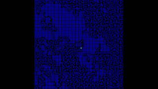 64x64 Random Maze Generator and Solver