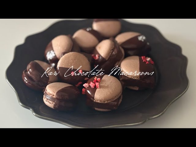 本命チョコならこれ】生チョコマカロン🍫💓 - YouTube