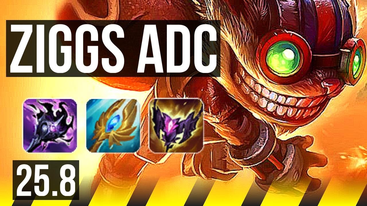 ZIGGS & Alistar vs MEL & Rell (ADC) | 6/3/19 | EUW Master | 25.8