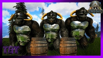 Returning to Monke With Gigantopithecus!  ARK Fjordur Let