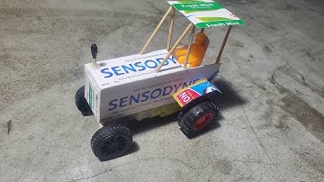 how to make electric tractor toy | How To Make Colgate Box Tractor Electric Tractor