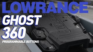 Lowrance Ghost 360 Trollingmotor Pedal Button Setup