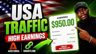 Adsterra SmartLinks Free Traffic - Unlimited USA Traffic Using Direct Linking