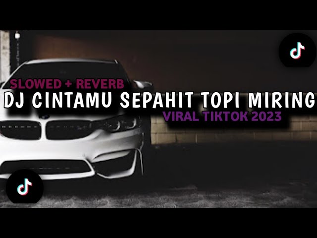 DJ CINTAMU SEPAHIT TOPI MIRING VIRAL TIKTOK 2023 || (SLOWED + REVERB) class=