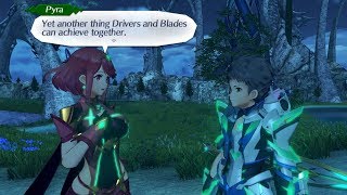Xenoblade Chronicles 2 - Choosing Pyra for Beneath the Aurora DLC Quest!