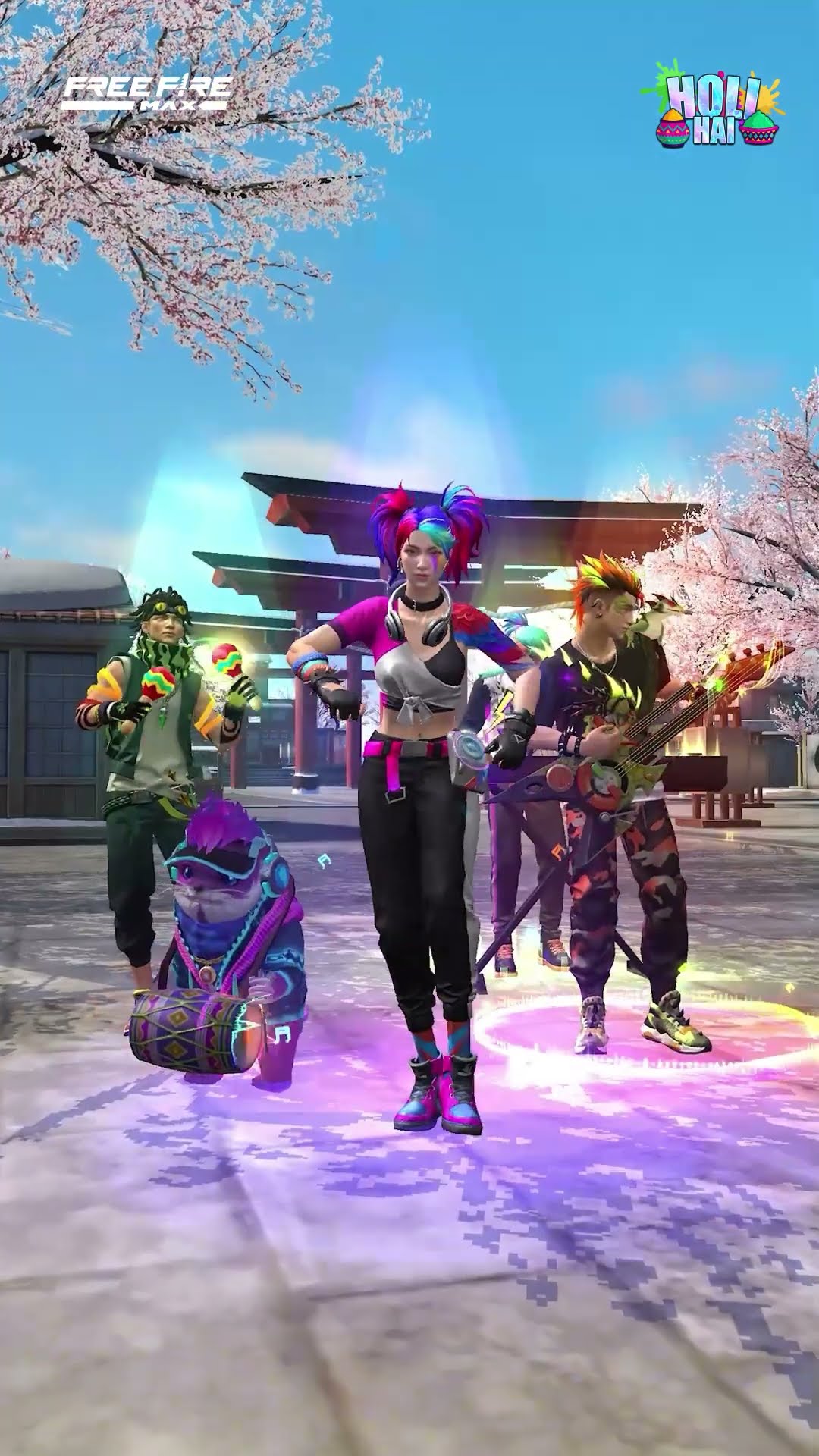 Band Emotes | Free Fire MAX