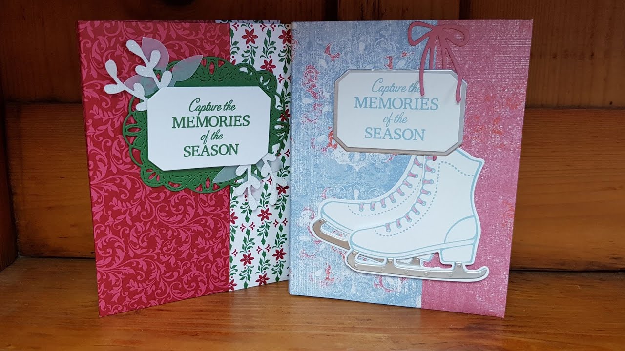 Einband für Notizbuch aus Designerpapier von Stampin' UP!