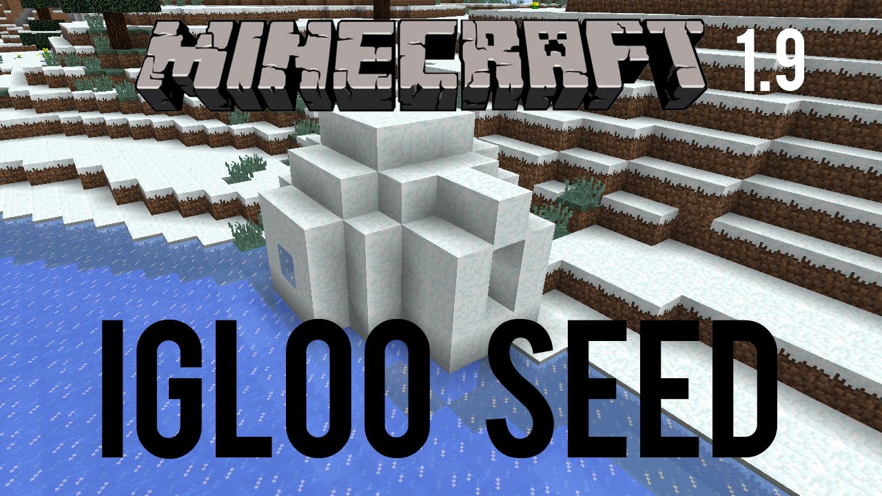 Minecraft 1 9 Igloo Seed Youtube