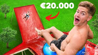 Thumbnail for Wij Bouwen Een Half-Pipe Glijbaan in €20.000 Waterpark!