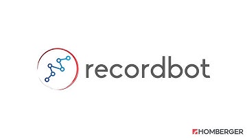 Recordbot by Homberger Hub - Robot Programming for Human