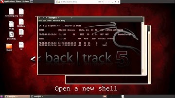 Cracking WEP using Backtrack 5