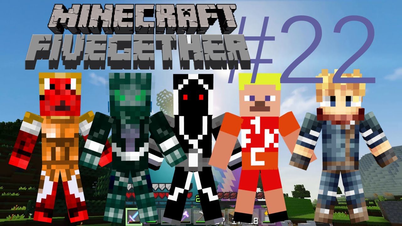 Minecraft Fivegether #22 Die ursprünglich erste Aufnahme am 