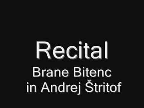 Recital Brane Bitenc in Andrej Štritof 1. del