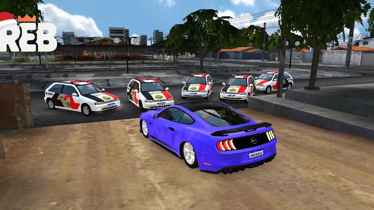 passei na blitz montra com o mustang gt no rebaixado elite Brasil