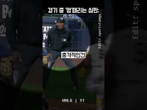 올해 가장 어이없는 아웃 판정
