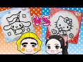 【対決】サンリオマジックねんどがふえた！正直者には良いことが？みとめあうって素敵だね♪