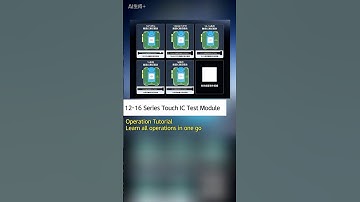 JCID 12-16 Series Touch IC Testing Module - Operation Tuturial #jcid #touchIC