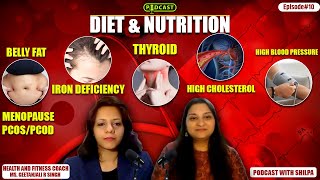 Best Diet for Weight Loss, PCOS, Thyroid & Fatty Liver | Podcast with Shilpa
