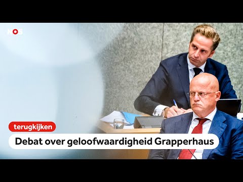 LIVE: Coronadebat met minister Grapperhaus