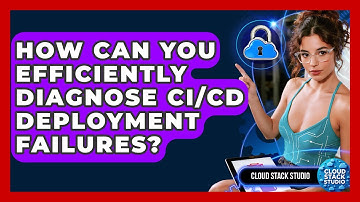 How Can You Efficiently Diagnose CI/CD Deployment Failures? - Cloud Stack Studio