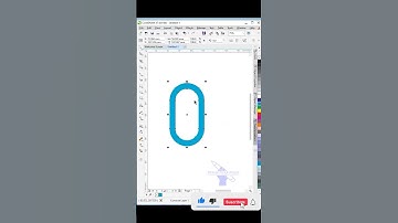 Tutorial Corel Draw for Beginners series 01   |  How to Make 3D Pipe #shorts  #youtube  #coreldraw
