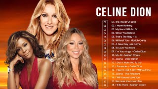 Mariah Carey, Celine Dion, Whitney Houston Greatest Hits Playlist 2022 - Best Songs Of World Divas