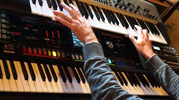 Practicing over Analog Four custom sequence