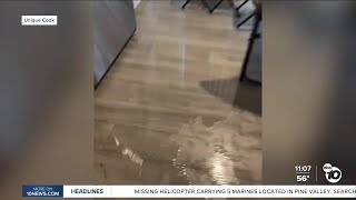 El Cajon family deals with continuous flooding from storm
