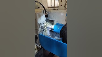 High precision curved edge grinding for special hunting knife, dagger